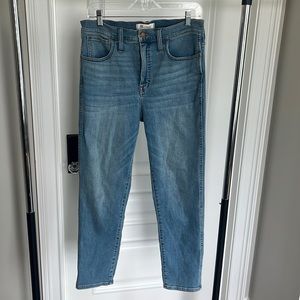 Madewell Stovepipe jeans